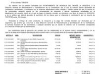 documento de compra Ayuntamiento de Boadilla del Monte