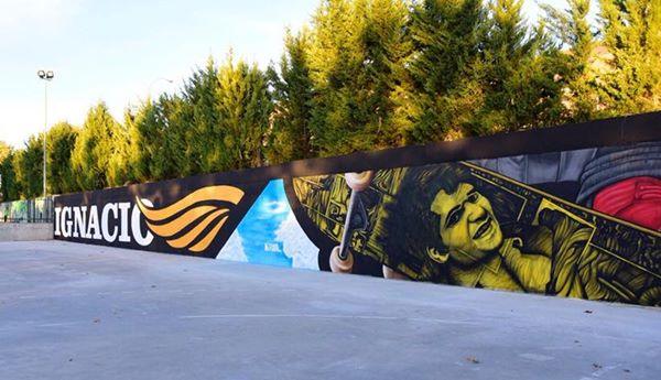 pista de skate homenaje a Ignacio Echevarria Boadilla del Monte