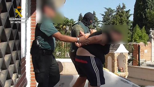 Operacion Cerbero Barial Madrid Guardia Civil detenidos