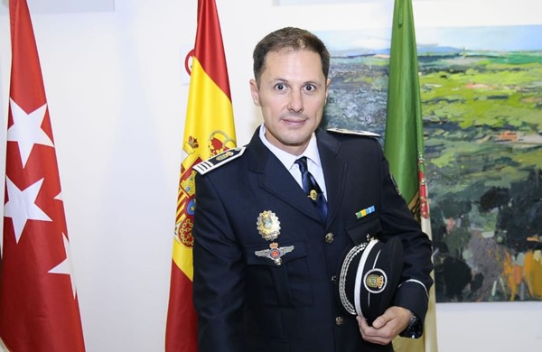Luis rodrigo fernandez jefe policia local de Boadilla del Monte