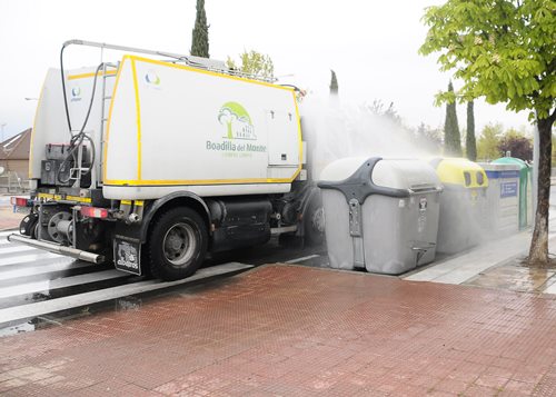 Boadilla del Monte limpieza contenedores boadilla del monte