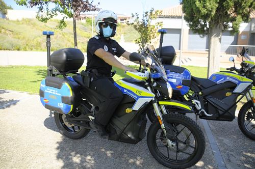 motos electricas policia local boadilla del monte