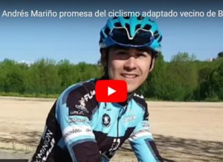 Jaime Andres Mariño promesa del ciclismo adaptado vecino de Boadila del monte