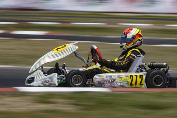 Juan Cota en el circuito italiano de Sarno 2021