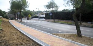 Acerado calle Río Duero Parque Boadilla