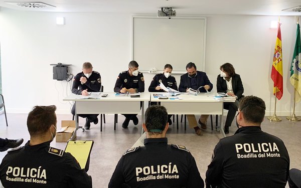 Policía Local Boadilla del Monte presentacion Memoria actuaciones 2021