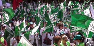 Protesta SATSE