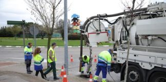 El Canal de Isabel II comienza la limpieza de la red de alcantarillado en Boadilla del Monte