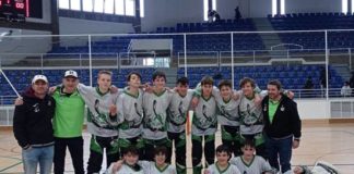 Boadilla Patina, campeones de la Liga Infantil Oro de hockey línea