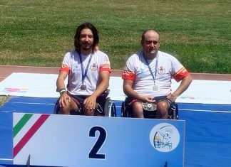 Adrián Martínez y Fernando Galé, subcampeones del Campeonato de Europa de Arco Adaptado