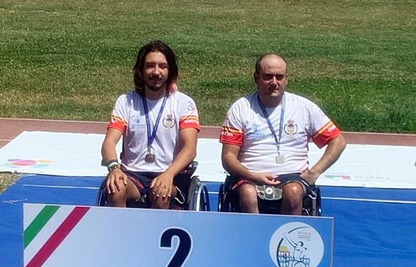 Adrián Martínez y Fernando Galé, subcampeones del Campeonato de Europa de Arco Adaptado