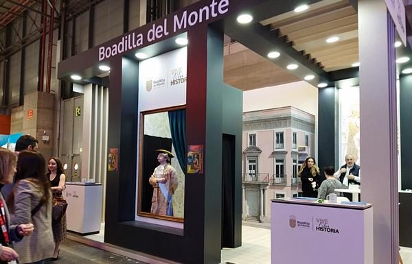 Expositor de Boadilla del Monte en Fitur