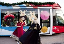 reyes-magos- llegan- a-Boadilla-del-Monte-en-Metro-Ligero-Oeste
