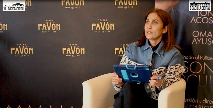 Boadilla del Monte Actriz Toni Acosta vecina Boadilla del Monte entrevista alumnos Eurocolegio Casvi Boadilladigital y Villaviciosadigital