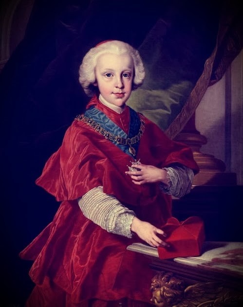 infante don Luis El infante cardenal Luis Antonio de Borbon de Louis Michel van Loo hacia 1737