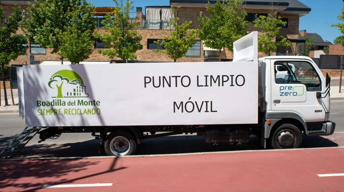 Boadilla del Monte punto limpio movil boadilla del monte