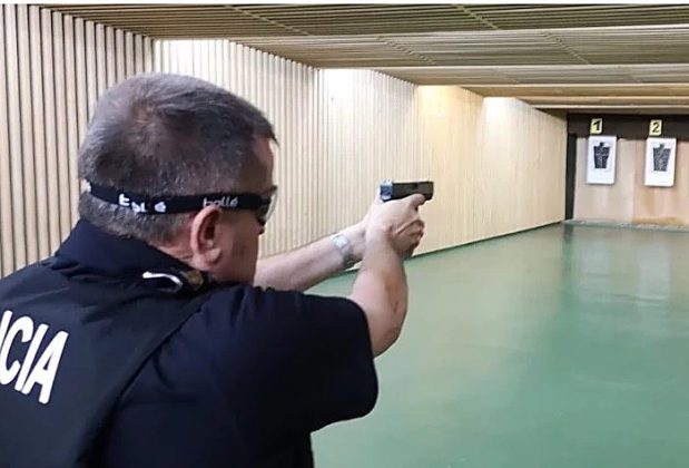 Policia Local Boadilla del Monte realiza practica de tiro