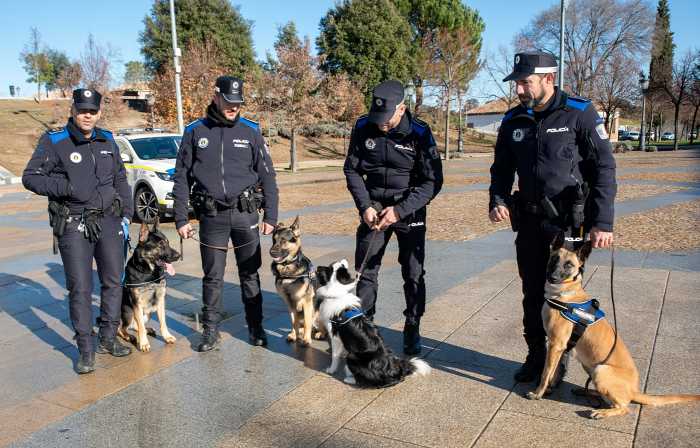 Boadilla del Monte Unidad canina de la Policia Local de Boadilla del Monte diciembre 2023