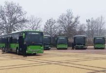 Autobuses interuabanos hibridos en las Rozas