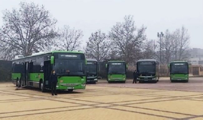 Autobuses interuabanos hibridos en las Rozas