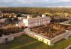 Panoramica aerea Palacio Infante Don Luis de Boadilla del Monte enero 2024