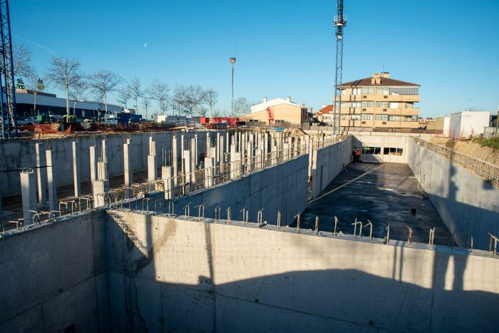 obras de construccion del centro de seguridad integral de boadilla del monte 29 febrero 2024