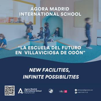 Agora Madrid International el colegio del futuro en Villaviciosa de Odon junto a Boadilla del Monte