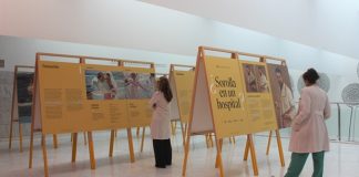 Exposición sobre Joaquín Sorolla en el Hospital Puerta de Hierro en Majadahonda.