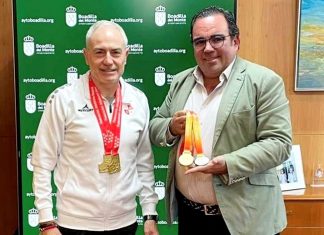 Javier Borja Vidal, campeón de España de atletismo y vecino de Boadilla del Monte.
