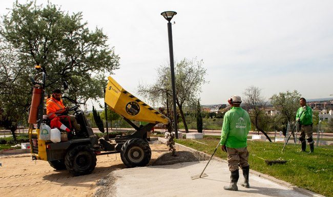 Remodelación parque El Encinar.