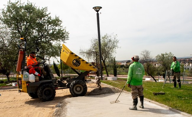 Remodelación parque El Encinar.