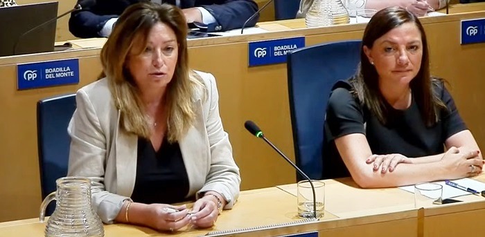 Concejalas del PP de Boadilla del Monte Pleno Ayuntamiento junio 2024