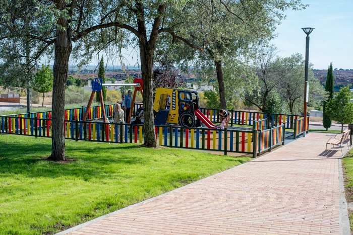 Parque Ángel Nieto en Boadilla del Monte junio 2024