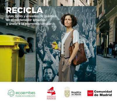 Pedro García Aguado Ecoembes reciclar en Boadilla del MOnte