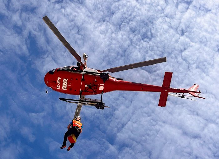 Grupo Especial de Rescate en Altura de la Comunidad de Madrid julio 2024