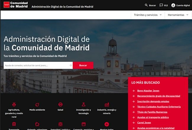 Imagen Administracion Digital de la Comunidad de Madrid