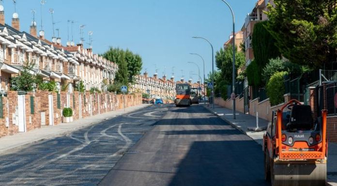 Comunidad de Madrid Operacion asfalto 2024 julio 2023 Boadilla del Monte