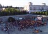 pantalla gigante final Eurocopa España e Inglaterra 14 julio 2024 boadilla del monte