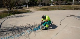 Boadilla del Monte ha eliminado más grafitis de la vía pública el último año