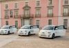 Palacio del Infante D. Luis Boadilla del Monte con coches de prestamo temporal septiembre 2024