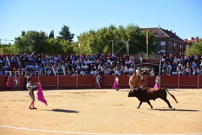 novillada en las fiestas patronales de Boadilla del Monte 2022