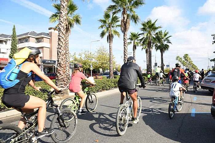 Dia la bicicleta en familia 2022 en Boadilla del Monte