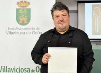 Párkinson Antonio Ventura El Quinto Sabor vencedor Jornadas de la Tapa de la Ensaladilla Madrilena con garbanzo madrileno