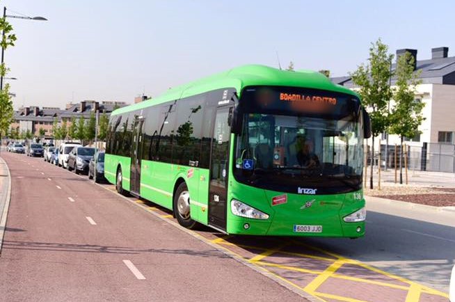 Autobus en boadilla del monte