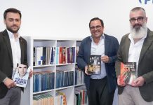 Biblioteca en la sede del Partido Popular de Boadilla del Monte octubre 2024