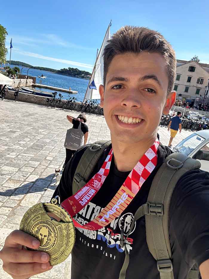 Jano Rúa Rodríguez vecino de Boadilla del Monte bronce en el Mundial Spartan distancia Sprint 2024