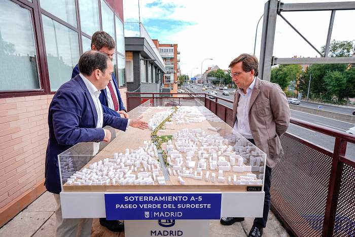 Presentacion proyecto Paseo Verde del Suroete en Madrid octubre 2024