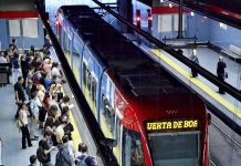 Metro Ligero Oeste estación de Colonia Jardin