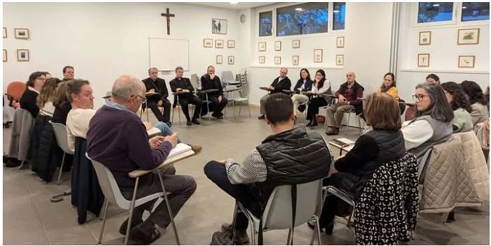 Visita del obispo de la Diócesis de Getafe a la sede del Centro de Orientación Familiar en Boadilla del Monte 18 noviembre 2024