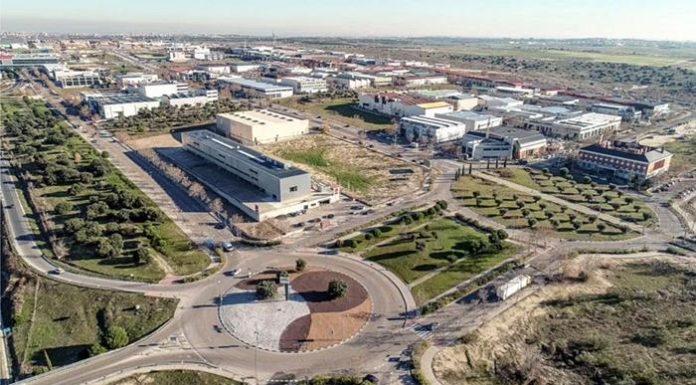 Miocardiopatía Vista aerea poligono Prado del Espino Boadilla del Monte foto empresaspradodelespino